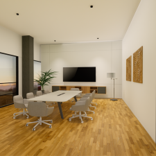 Arch-Commercial-Conference-Room Rendering