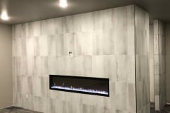 The Firm Community Room Fireplace