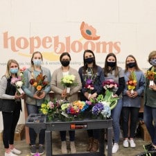 Volunteering at Hope Blooms