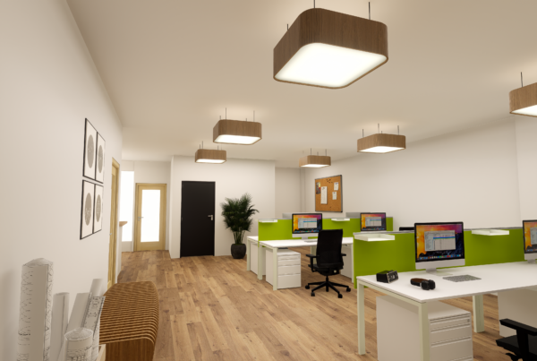 Space B executive office suite renderings