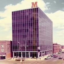 M Building old picture