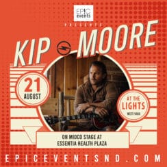West Fargo Concert - August - Kip Moore