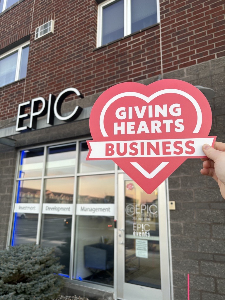 Giving hearts day business